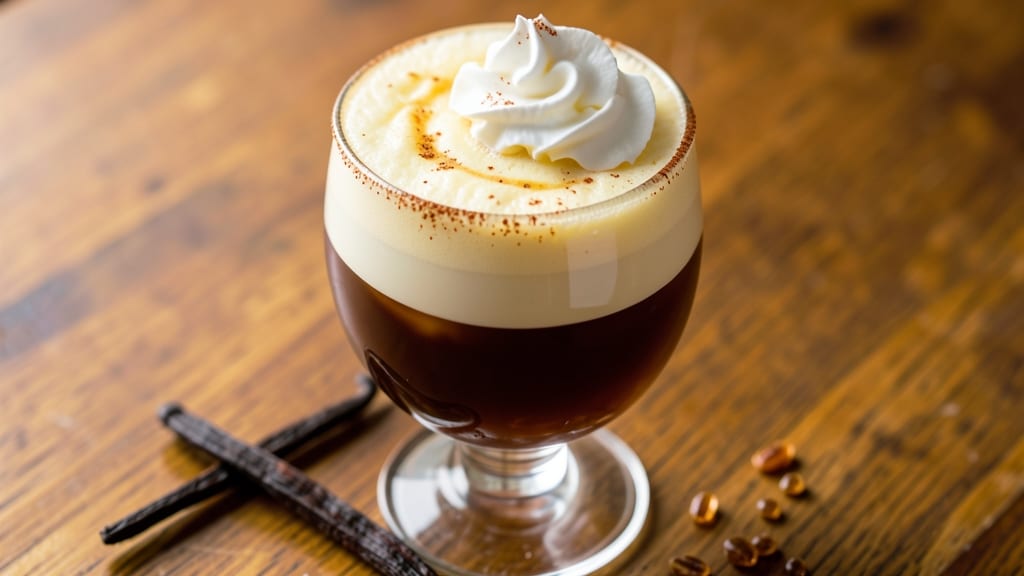 Vanilla Egg Cream Drink Recipe: Cold-Brewed Coffee Creaminess With Vanilla Bean Swirl