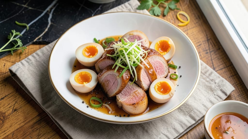 Steamed Egg Pork Recipe: Silky Yolk and Tender Meat Harmony