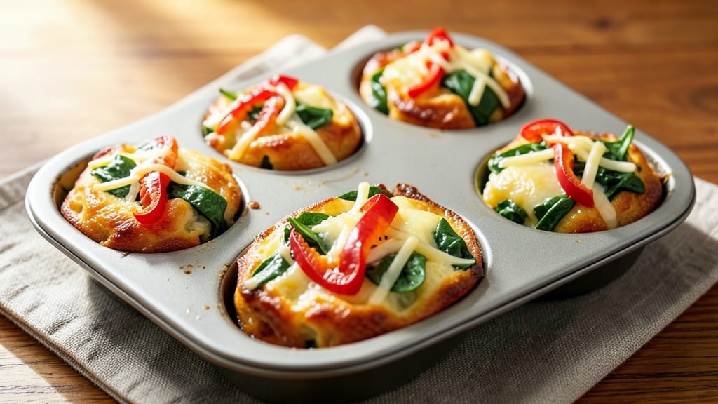 Tasty Egg Muffin Recipe: Savory Bites Packed With Protein and Veggie Goodness