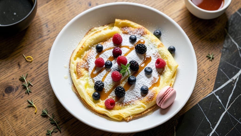 Sweet Egg Omelette Recipe: Caramelized Sugar Crunch With Silky Yolk