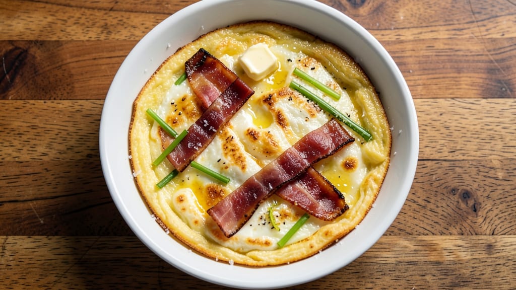3 Egg Ham and Cheese Omelette Recipe: Fluffy Layers With Crispy Celery Crowns