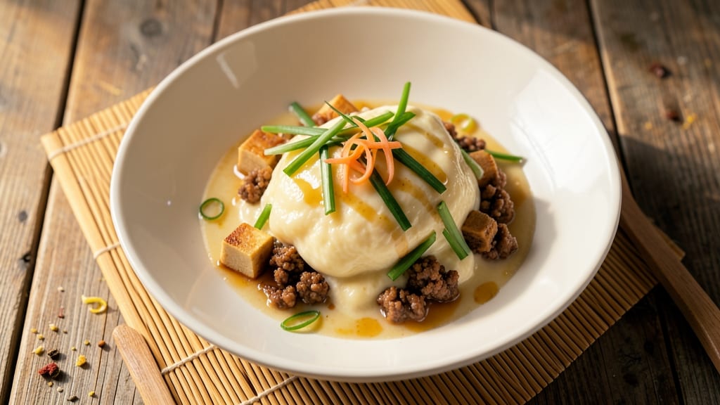 Steamed Egg Tofu Minced Pork Recipe: Silky Texture Meets Savory Umami Depth