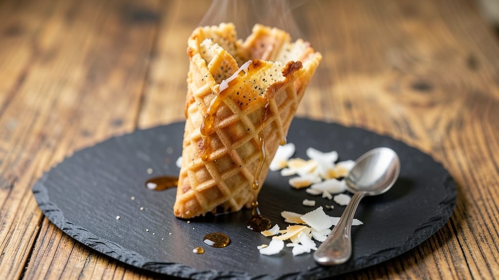 Waffle Cone Recipe No Eggs: Crispy, Airy Delight Without Binding Agents