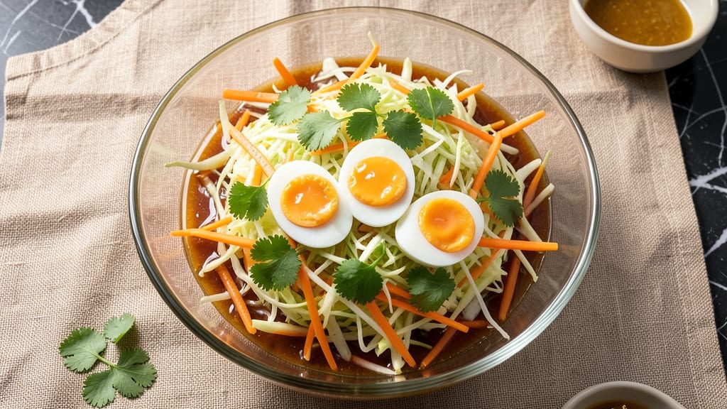 Thai Egg Salad Recipe: Sweet Chili Crunch Meets Silky Yolk Brilliance