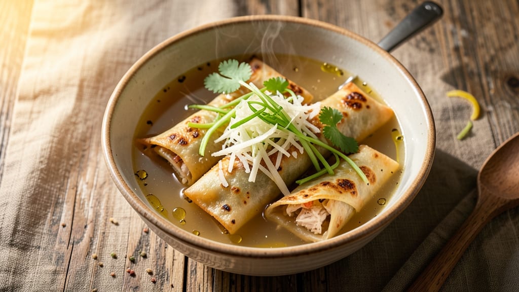 Weight Watchers Egg Roll Soup Recipe: Lightened-Up Comfort with Crispy Celery Crowns