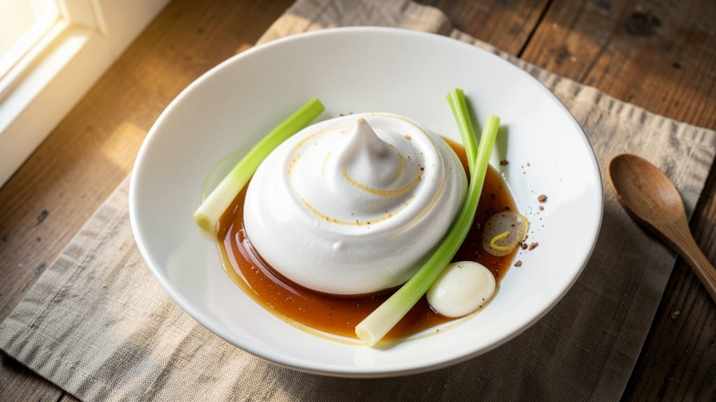 8 Egg Meringue Recipe: Fluffy Clouds With Crisp Celery Crowns