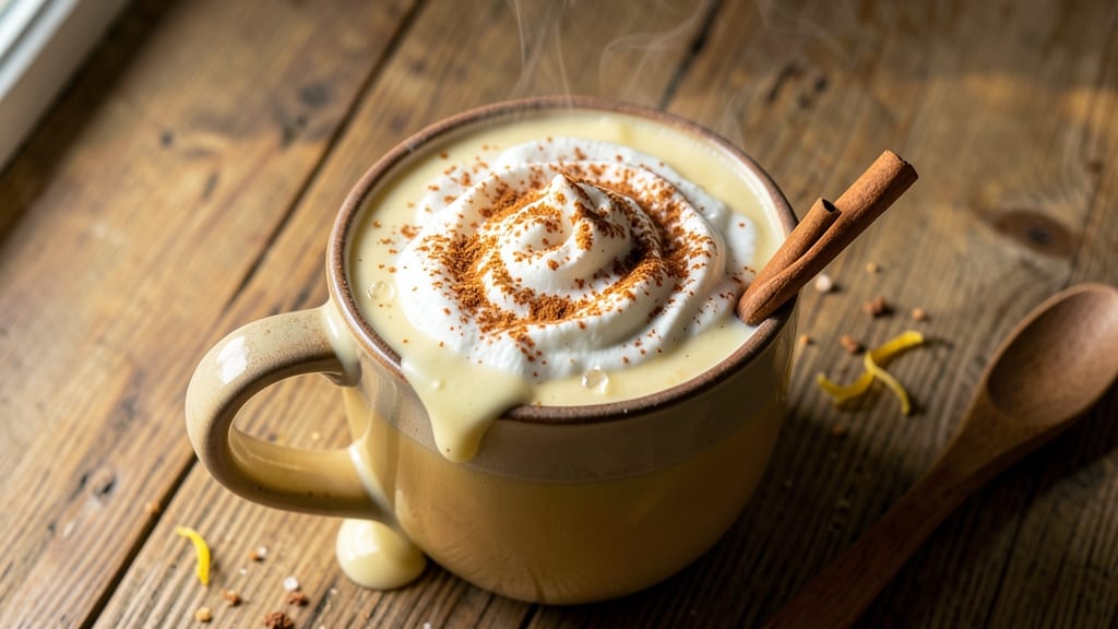 Pennsylvania Dutch Egg Nog Recipe: Spiced Warmth With Celery Crown Crunch