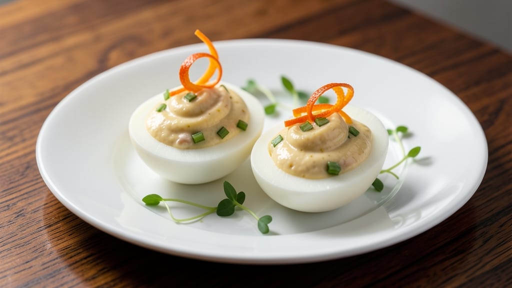 2 Deviled Eggs Recipe: Celery-Garlic Crunch Meets Creamy Yolk Brilliance