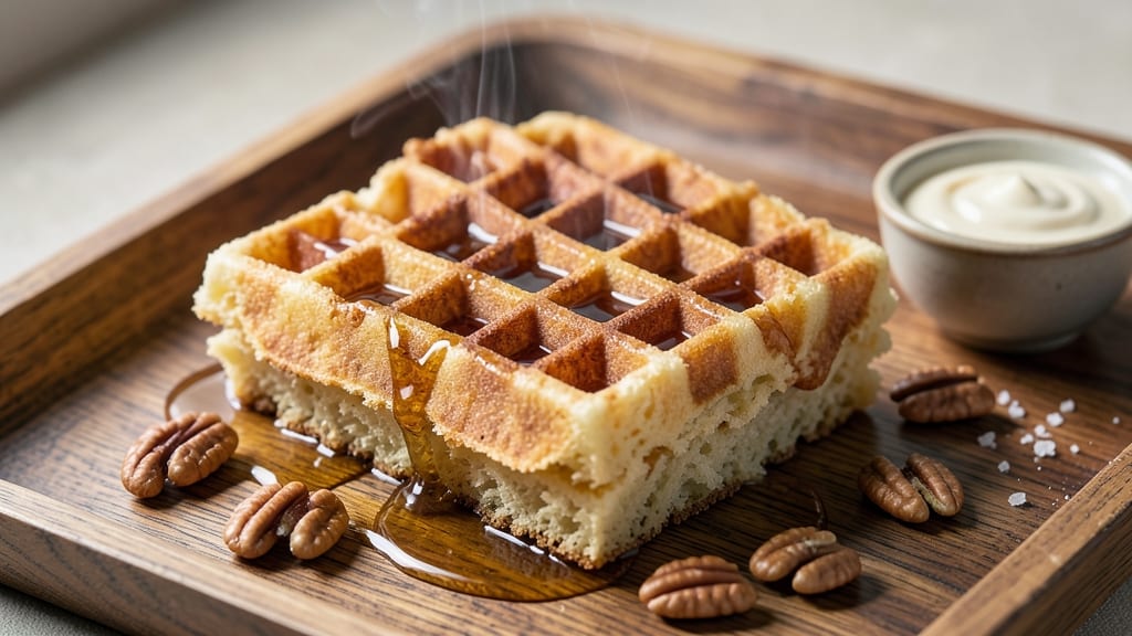 Waffle Recipe Without Eggs or Baking Powder: Fluffy Rise From Aquafaba and Vinegar