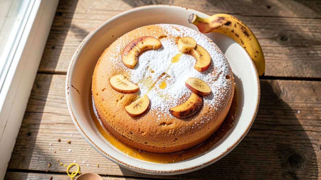 2 Egg Banana Cake Recipe: Moist Crumb Without Overmixing