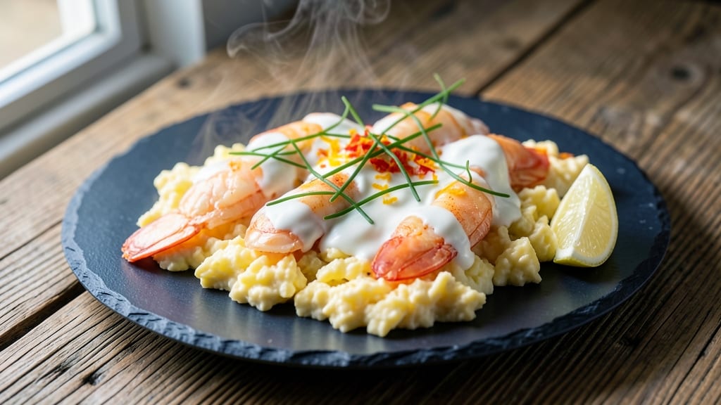 Soft Scrambled Eggs With Lobster Recipe: Luxurious Seafood Upgrade in 15 Minutes