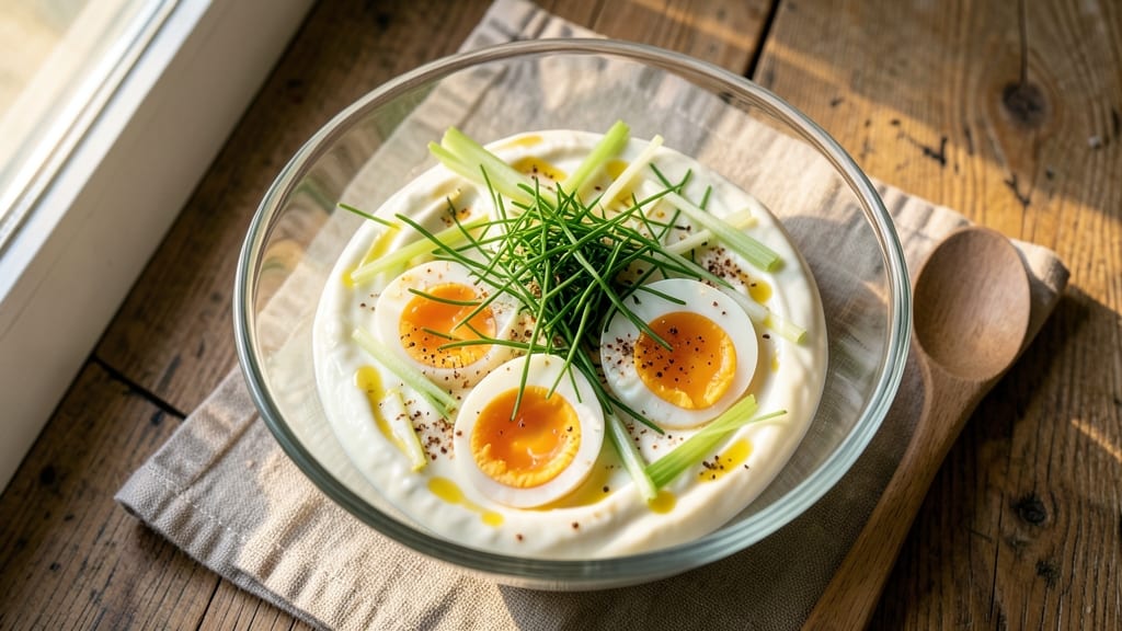 Soft-Boiled Egg Salad Recipe: Celery-Crusted Creaminess With No Curdling