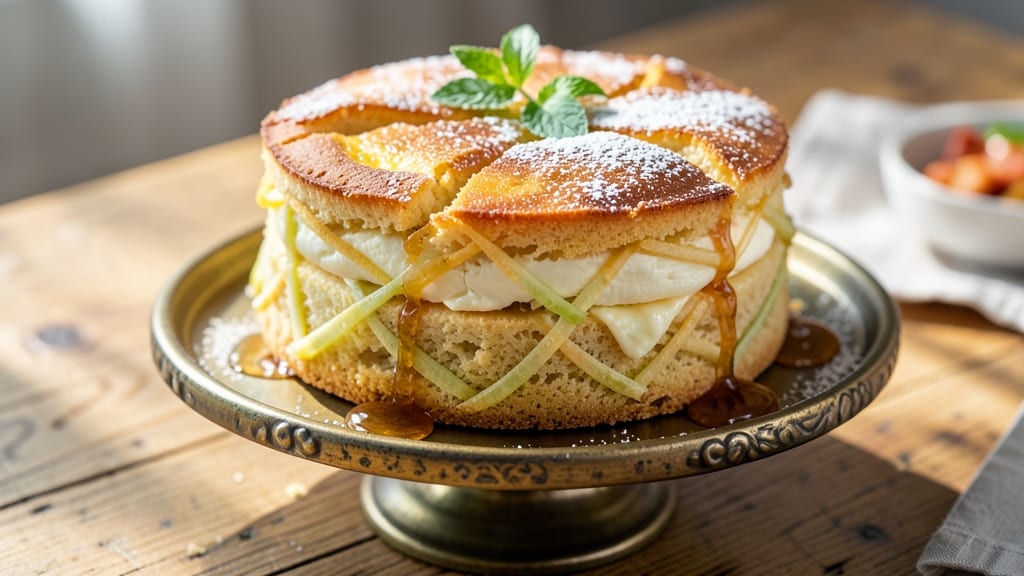 Taiwan Egg Cake Recipe: Steamed Pudding With Silky Yolk and Celery Crunch
