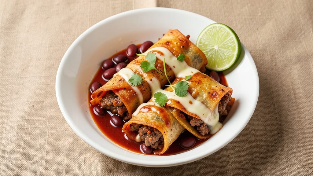 Taco Egg Rolls Recipe With Ground Beef: Crispy Shells Filled With Spicy Southwest Goodness