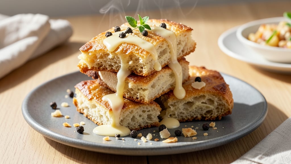 Wheat Flour and Egg Recipe: Crispy Parmesan Crust, Silky Yolk Heart