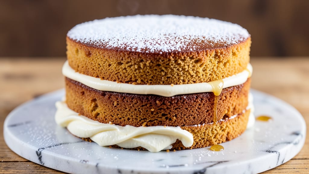 6-Inch Eggless Cake Recipe: Fluffy Vanilla Cloud in Half an Hour