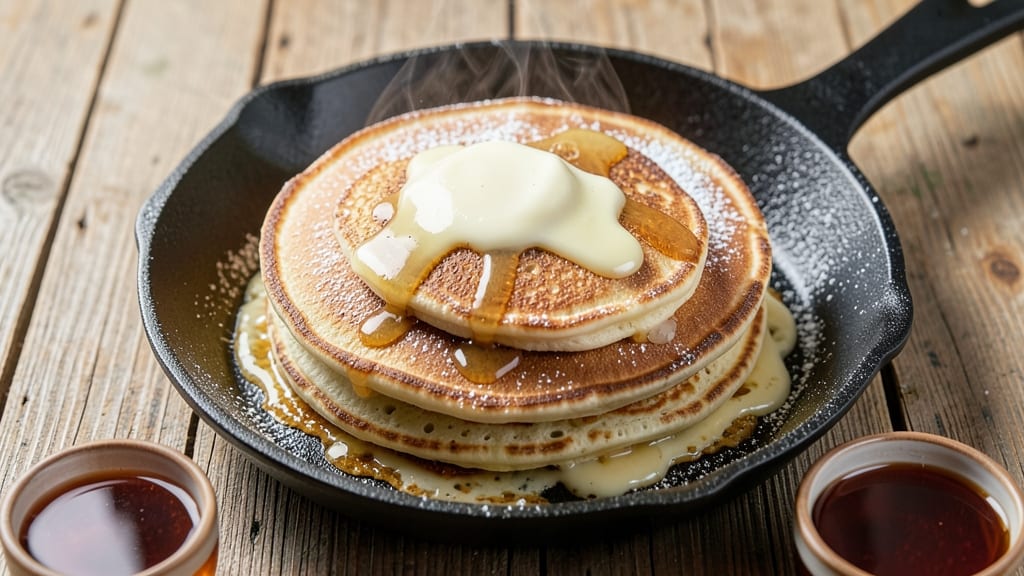 2 Egg Pancake Recipe: Fluffy Stacks in 10 Minutes
