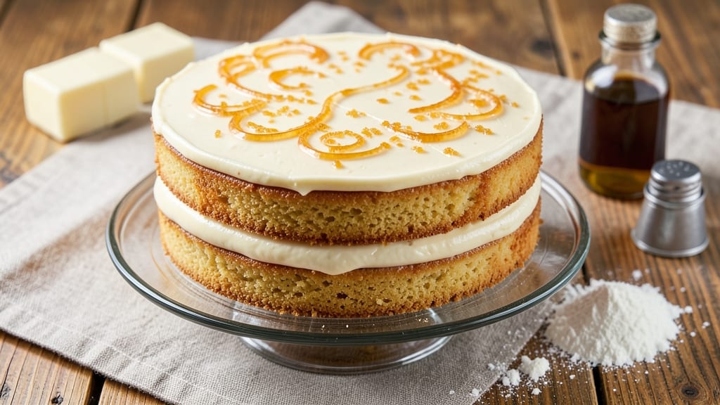 4 Egg Vanilla Cake Recipe: Light-as-Air Layers With Buttery Crisp Edges