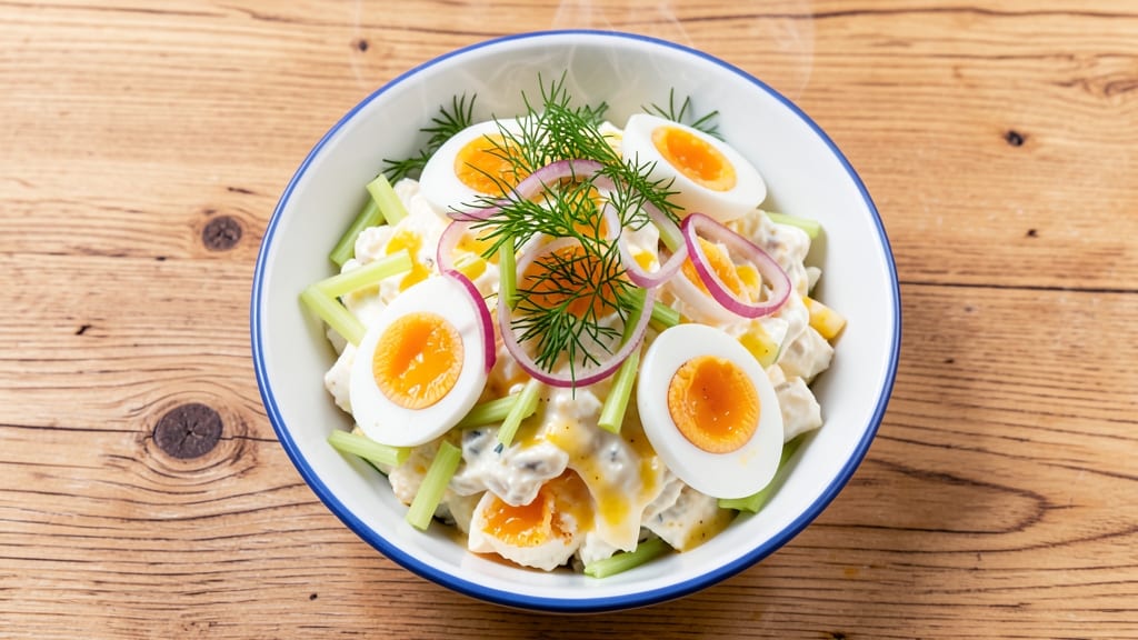 Wawa Egg Salad Recipe: Crispy Celery Crowns and Creamy Herb Magic