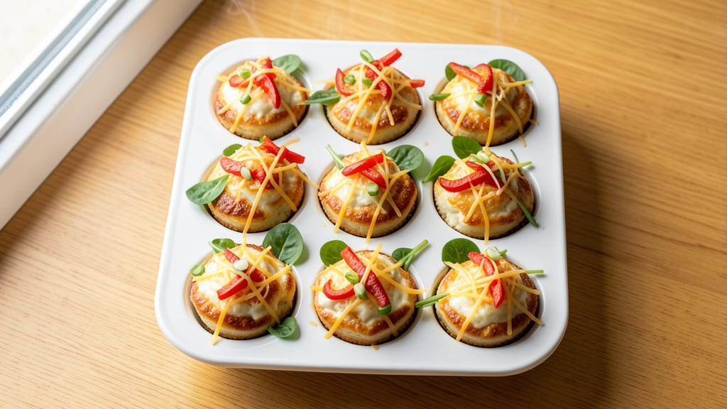 Starbucks Veggie Egg Bites Recipe: Savory Herb and Cheese Baked Bites