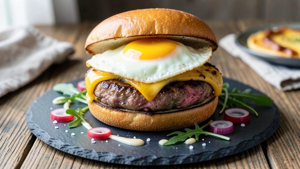 Venison Egg Burgers Recipe: Gamey Flavor Tamed With Rich Yolk Magic