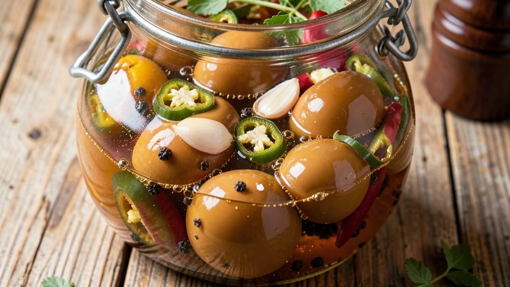 Spicy Pickled Eggs Recipe With Jalapeño: Heat-Infused Crunch for Game Day Snacks