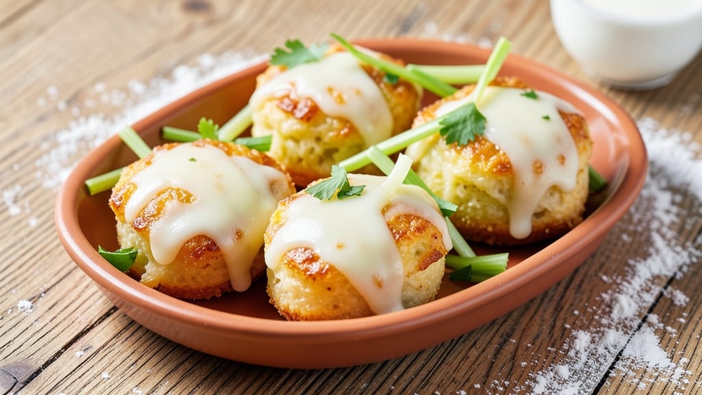 Starbucks Egg Bites Recipe Air Fryer: Crispy Celery Crowns Over Creamy Cheese Clouds
