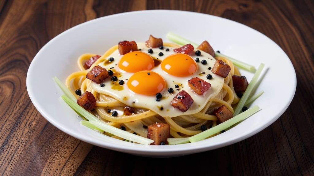 6 Egg Yolk Pasta Recipe: Crispy Celery Crowns Over Poached Yolk Luxury