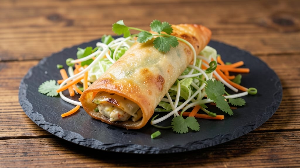 Vegetarian Egg Roll Recipe with Bean Sprouts: Crispy Wraps Filled With Fresh Crunch