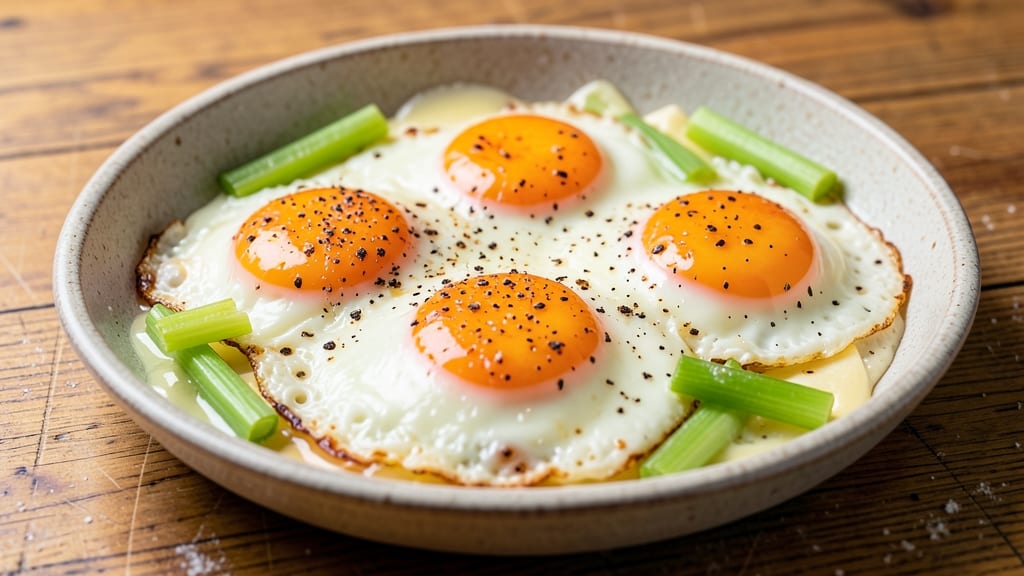 Waffle House Cheesy Eggs Recipe: Crispy Celery Crowns Over Melty Cheese Clouds