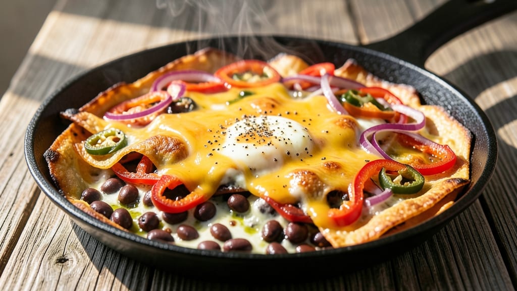 Southwestern Egg Bake Recipe: Smoky Black Bean and Cheese Layered Magic