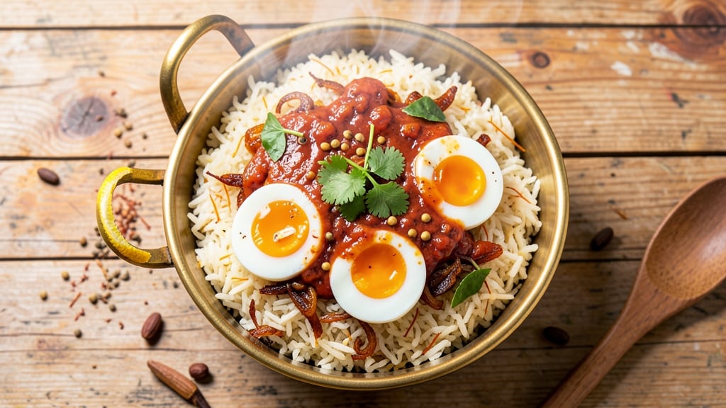 Thalassery Egg Biryani Recipe: Fragrant Saffron Rice Wrapped in Spiced Eggs