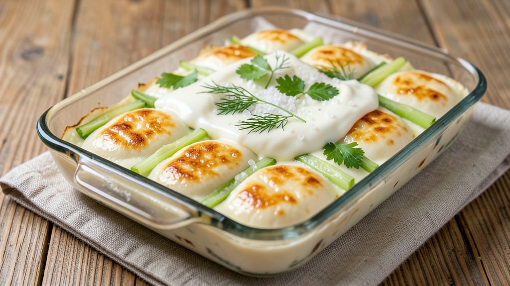 Weight Watchers Egg Bake Recipe: Zero-Point Crispy Celery Crowns Over Creamy Herb Magic