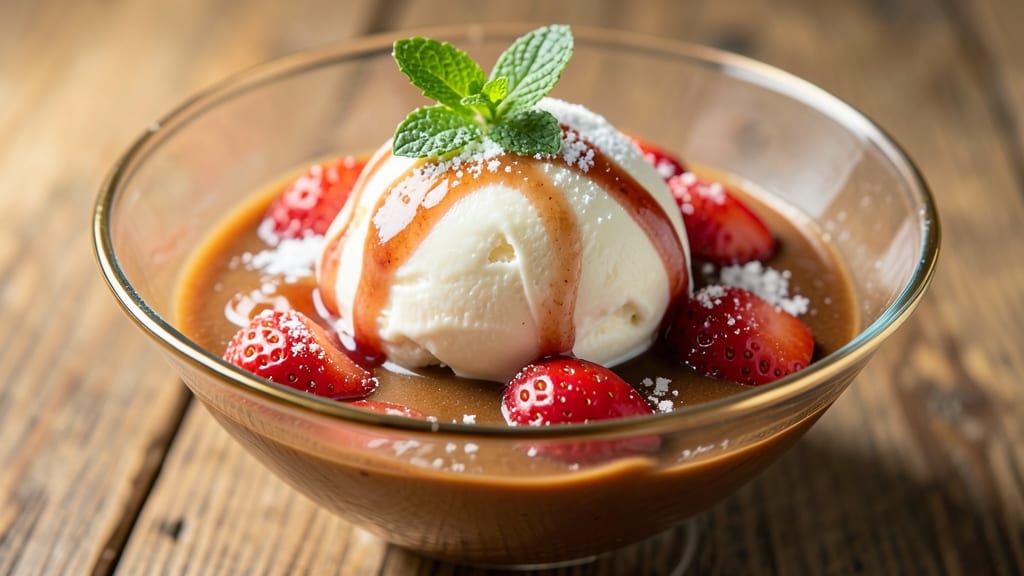 Strawberry Egg Gelato Recipe: Velvety Swirls With No Machine Needed