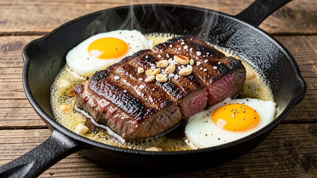 Steak and Eggs Skillet Recipe: One-Pan Protein-Packed Power Breakfast