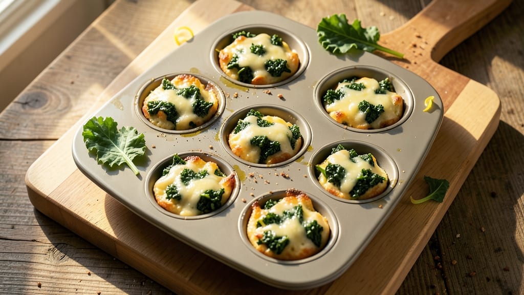 Starbucks Kale Egg Bites Recipe: Cheesy Greens and Runny Yolk Magic