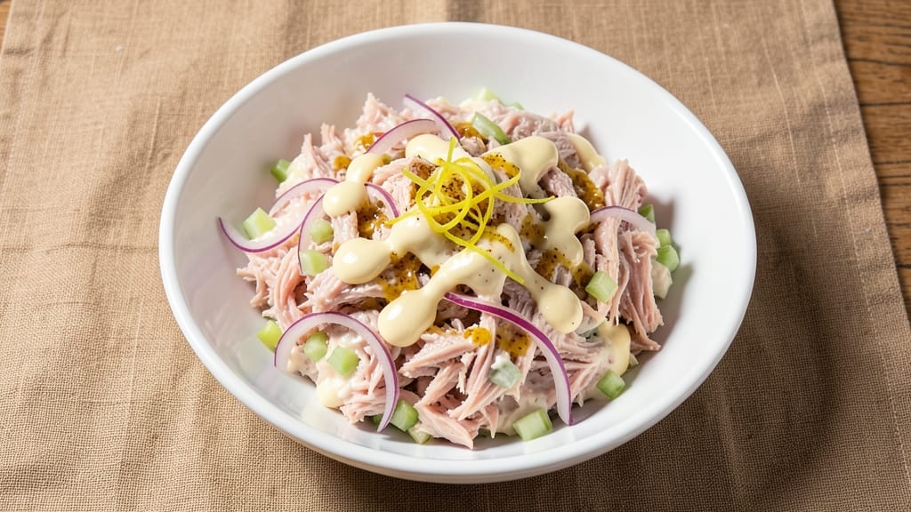 Tuna Salad Recipe No Egg: Creamy Mayo Magic with Crunchy Celery Twist