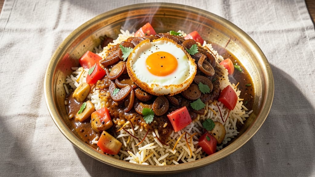 Spicy Egg Biryani Recipe: Fragrant Saffron and Cumin Infusion