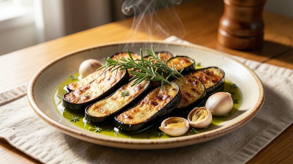 Slow Roasted Eggplant Recipe: Charred and Silky With Smoky Garlic Infusion