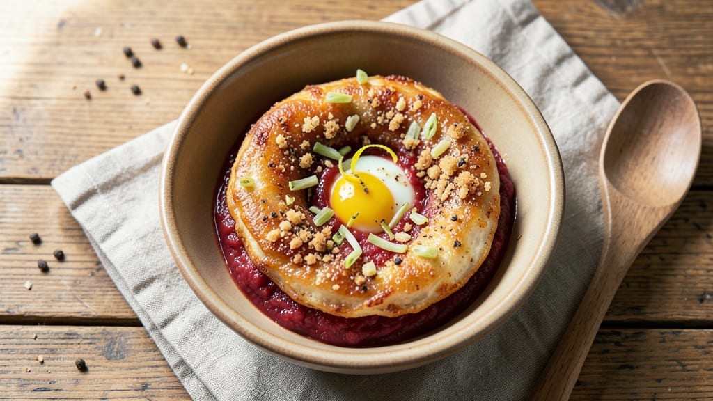 Tomato Egg Ring Recipe: Celery-Crusted Rings With Runny Yolk Centers