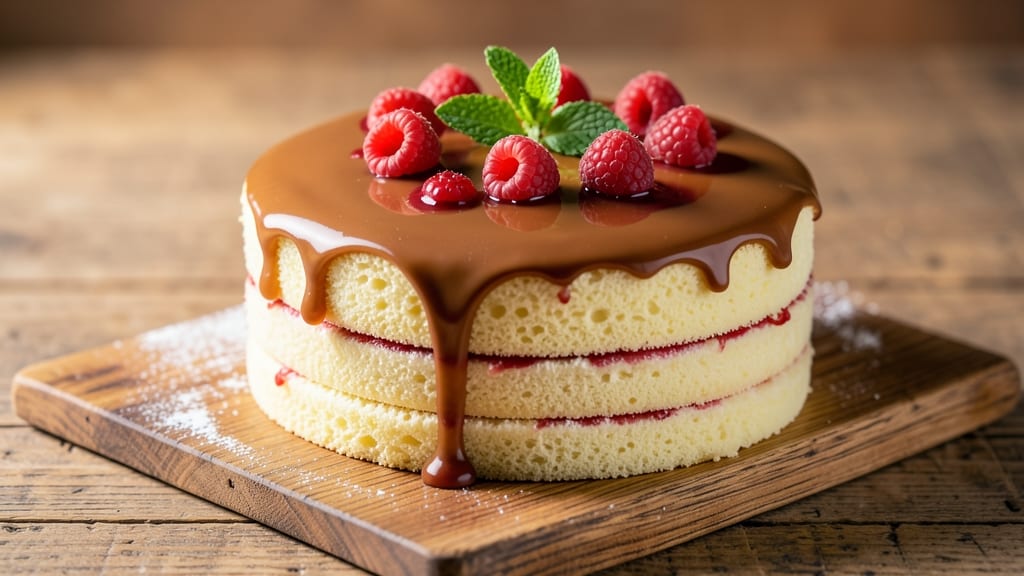 3 Egg Sponge Cake Recipe: Airy Heights With Buttery Whipped Stability