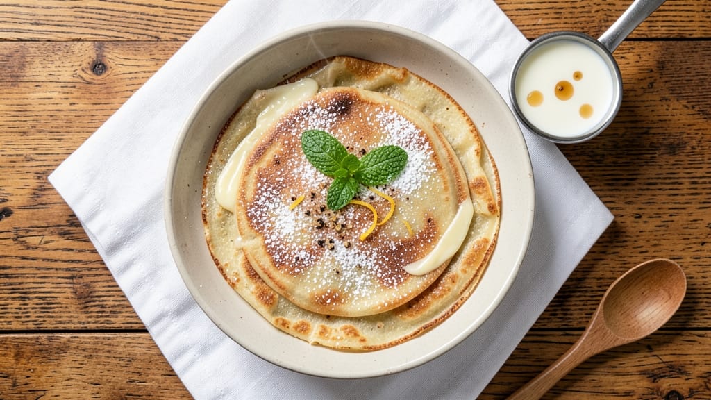 Single Crepe Recipe No Egg: Silky Thin Layers With Just Milk and Flour