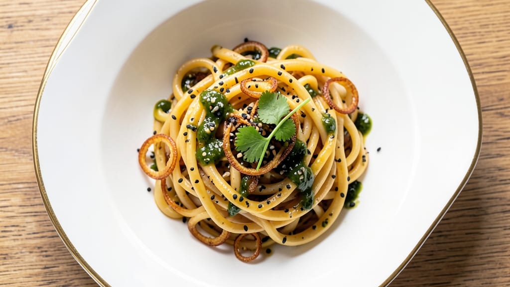 Tasty Egg Noodles Recipe: Silky Egg Ribbons With Buttery Crisp Edges