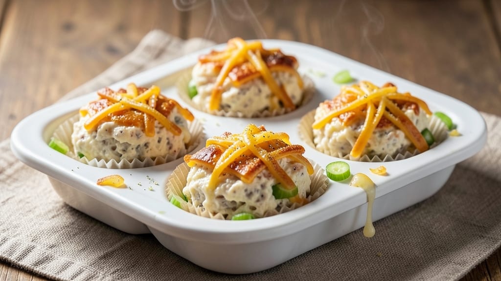Starbucks Protein Egg Bites Recipe: Crispy Celery Crowns Meet Savory Herb Creaminess