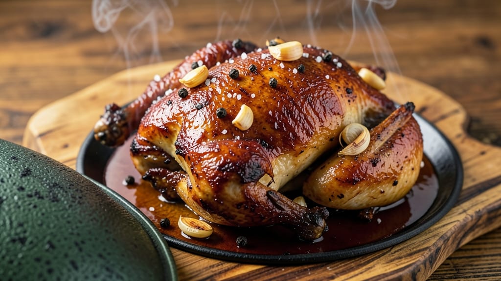 Smoked Chicken On Big Green Egg Recipe: Smoky Flavor and Crispy Skin Mastery