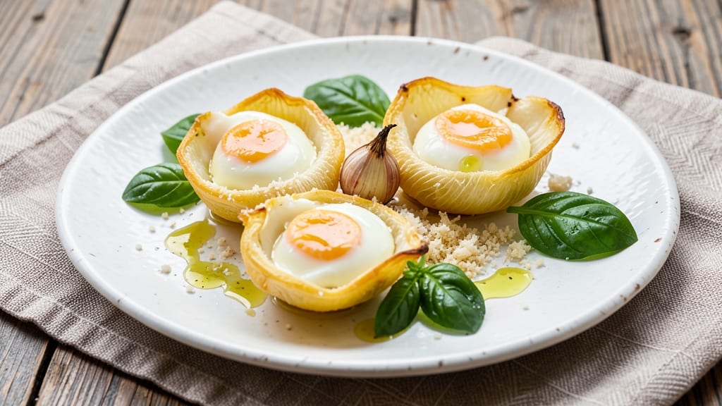 Squash Blossom Eggs Recipe: Delicate Flowers Stuffed With Runny Yolk Magic