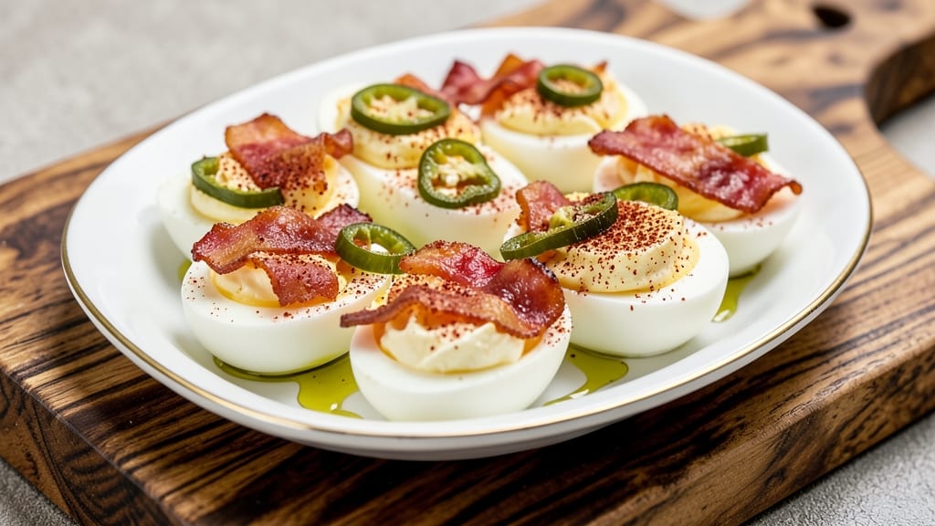 Smoked Jalapeño Popper Deviled Eggs Recipe: Smoky Heat and Creamy Yolk Contrast