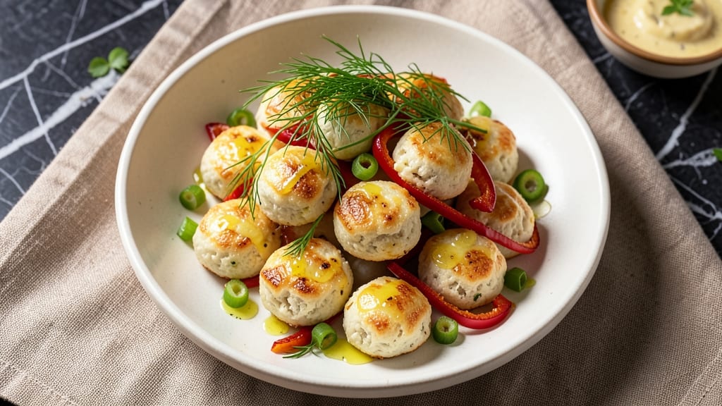 Veggie Egg White Bites Recipe: Crispy Celery Crowns With Herby Yolk Magic