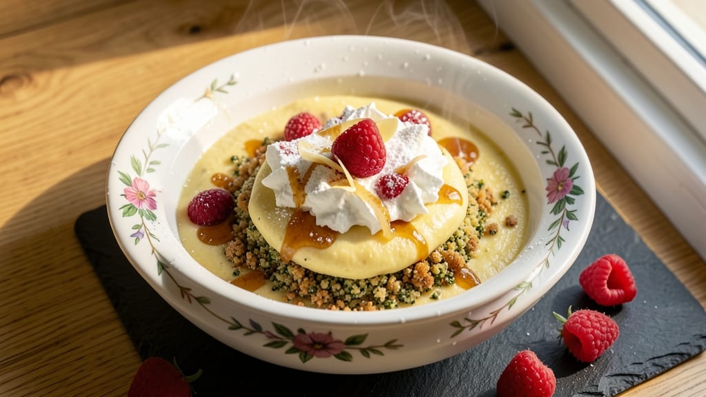 Steam Egg Pudding Recipe: Celery-Crusted Silky Yolk Delight