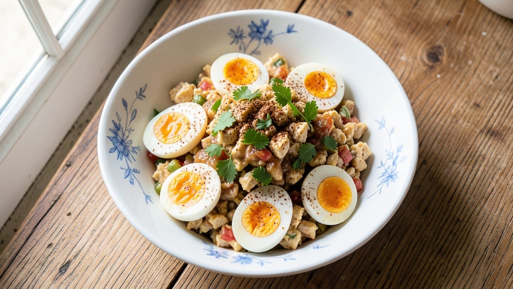 Southern Style Egg Salad Recipe: Smoky Paprika and Mustard-Kissed Creaminess
